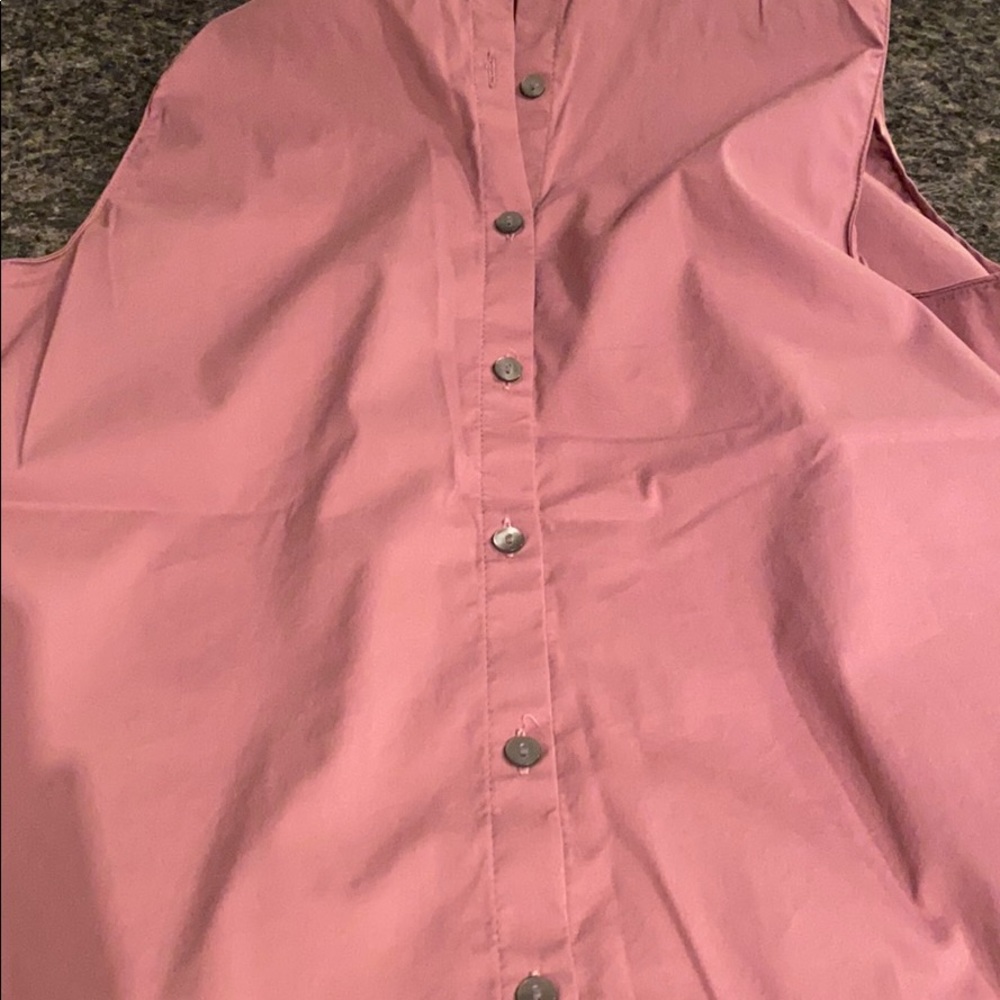 Ann Taylor Pink High Neck Blouse Size XS - Picture 2 of 2